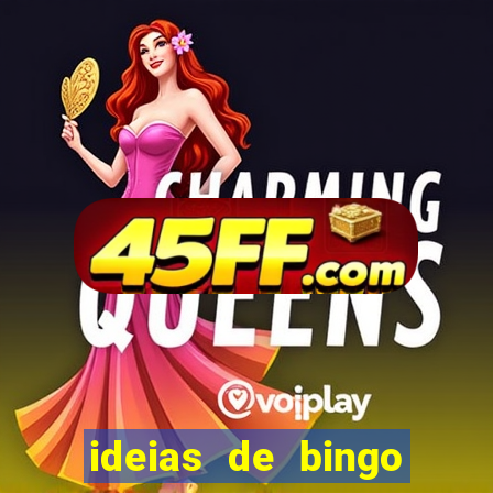 ideias de bingo para o natal